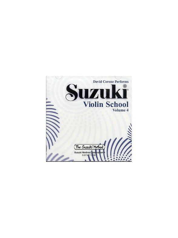 Suzuki Violin School 4 - David Cerone (CD)
