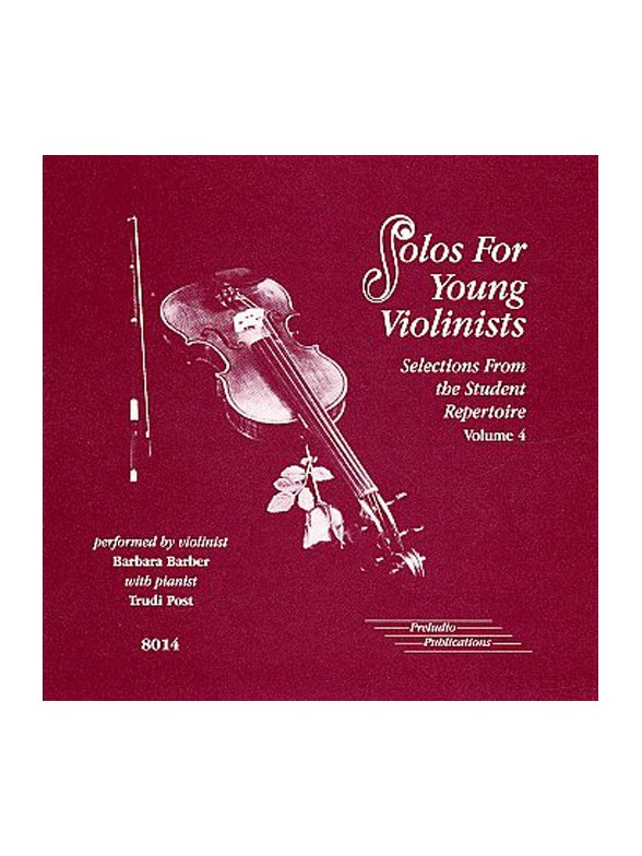 Suzuki Solos For Young Violinists Volume 4 - CD