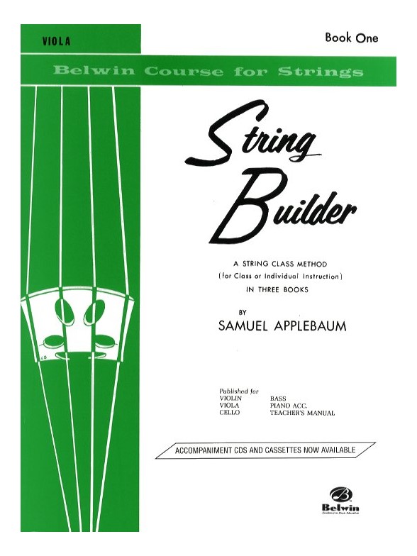 String Builder: Viola Book One