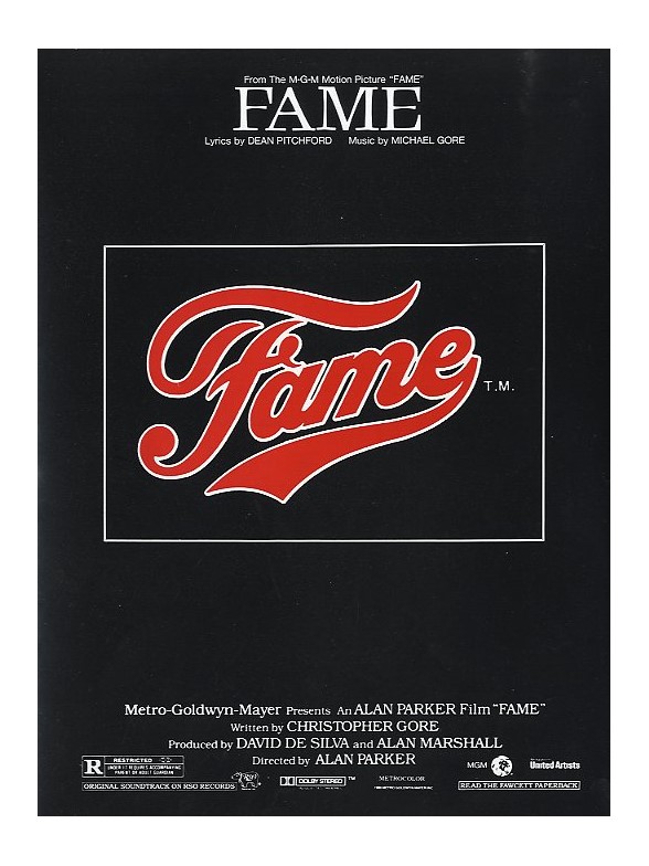 Christopher Gore: Fame Single Sheet PVG