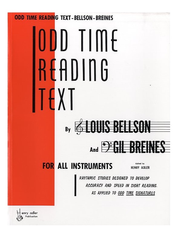 Louis Bellson And Gil Breines: Odd Time Reading Text