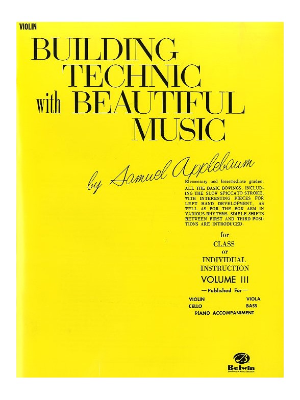 Building Technic With Beautiful Music - Volume Three