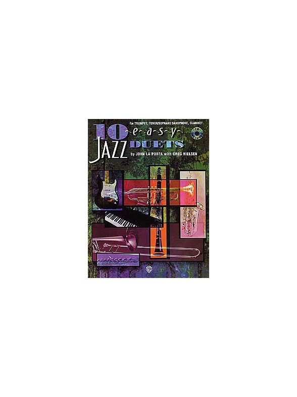 John La Porta: 10 Easy Jazz Duets For Alto Or Baritone Saxophone