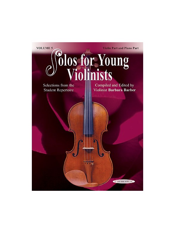 Suzuki Solos For Young Violinists Volume 5: Violin and Piano parts