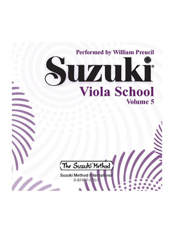 Suzuki Viola School Volume 5 (CD)