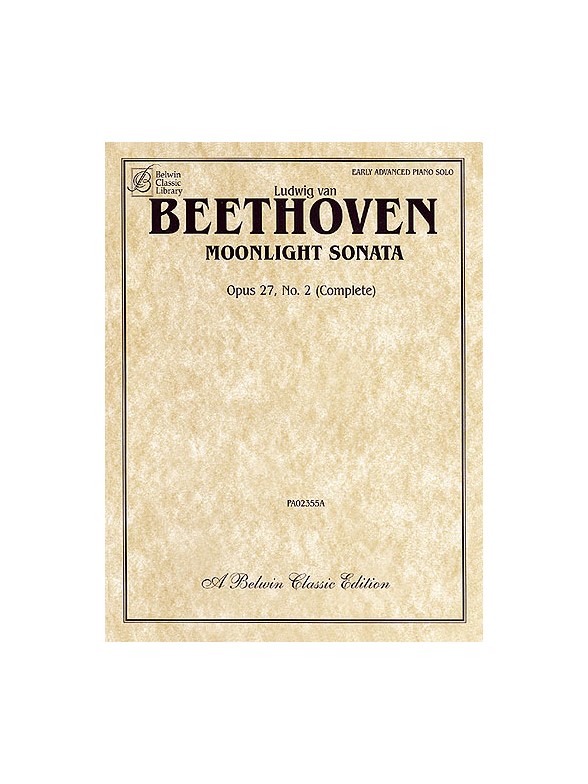 Ludwig Van Beethoven: Moonlight Sonata Op. 27 No. 2 (Complete)