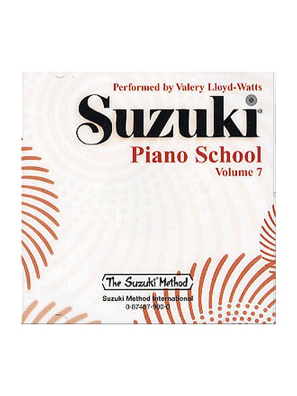 Suzuki Piano School 7 Cd (Watts)
