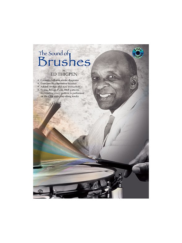 Sound Of Brushes By Ed Thigpen Book/2cd