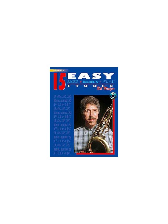 15 Easy Jazz Blues Funk Etudes, Eb Instruments