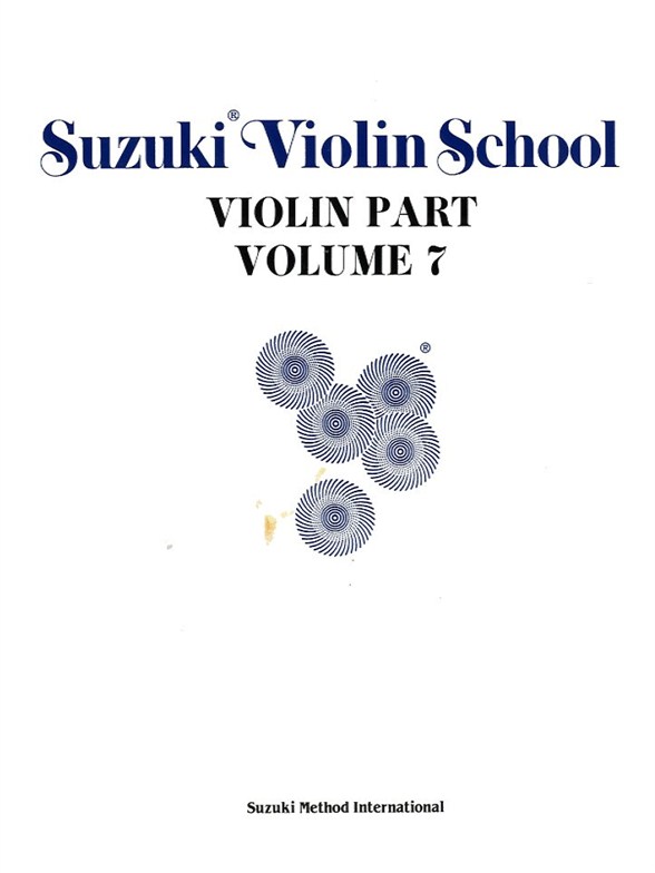 Suzuki Violin School Violin Part Volume 7