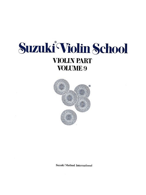 Suzuki Violin School: Violin Part Volume 9