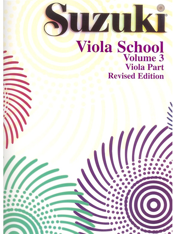 Suzuki Viola School Volume 3 - Viola Part (Revised Edition)