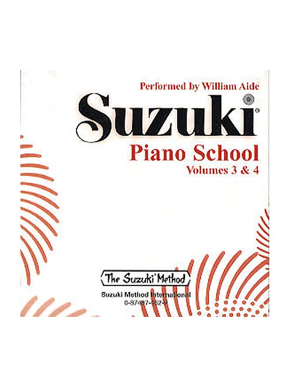 Suzuki Piano School Volumes 3 And 4 CD