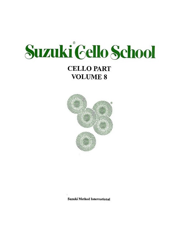 Suzuki Cello School 8 Part