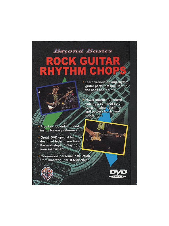 Beyond Basics: Rock Guitar Rhythm Chops DVD