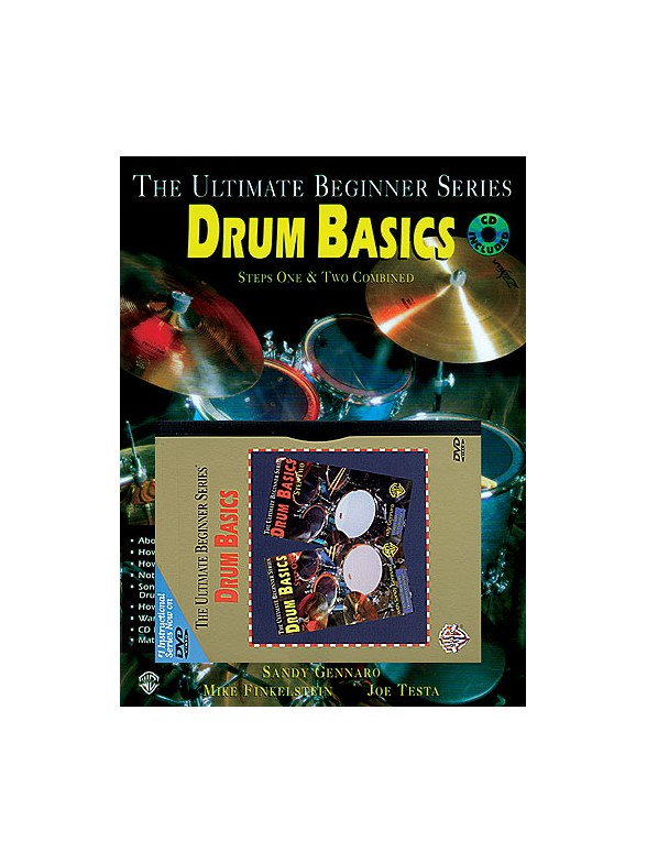 Ultimate Beginner: Drum Basics Steps One And Two Combined (Book And DVD)