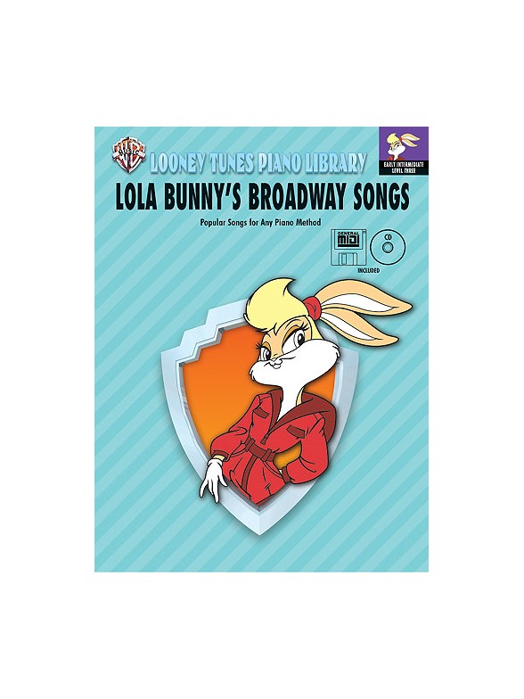 Looney Tunes Piano Library: Lola Bunny's Broadway Songs