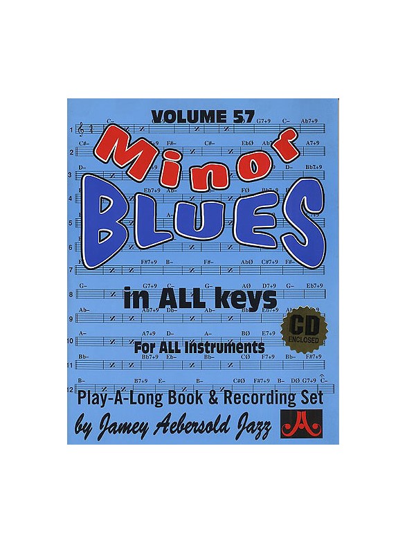 Jamey Aebersold Jazz Play Along Volume 57: Minor Blues In All Keys