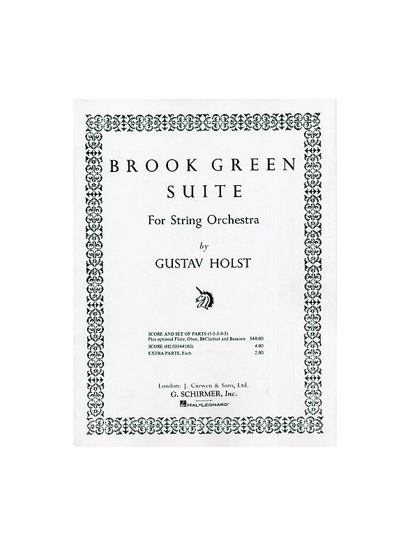 Gustav Holst: Brook Green Suite (Score/Parts)