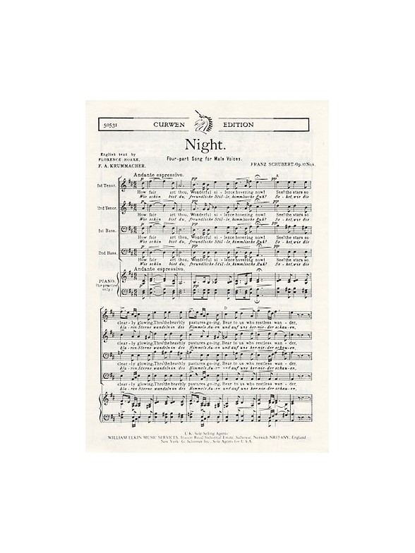 Schubert: Night