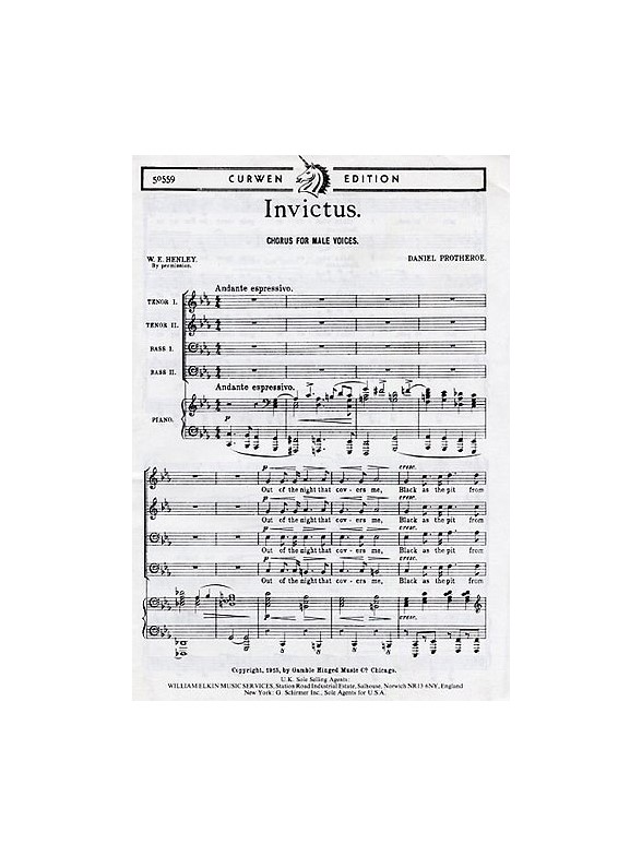 Protheroe: Invictus