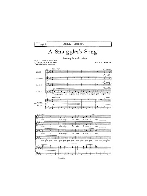 Paul Edmonds: A Smuggler's Song