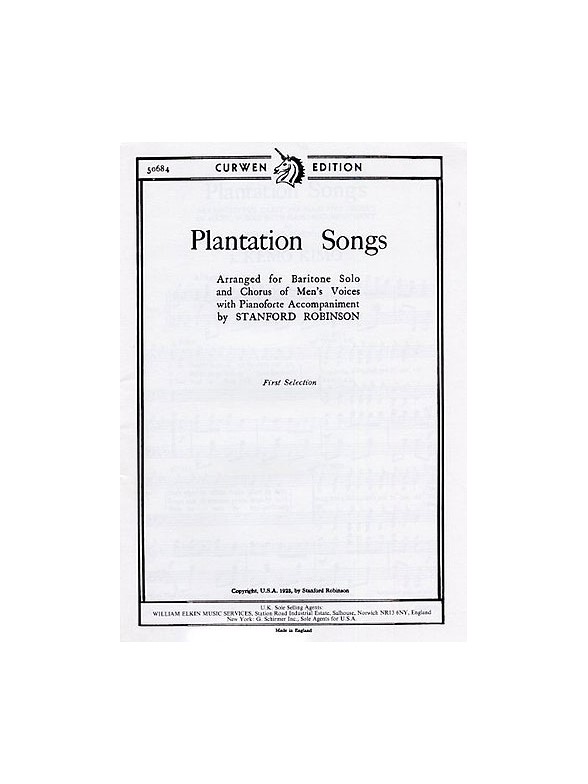 S Robinson: Plantation Songs