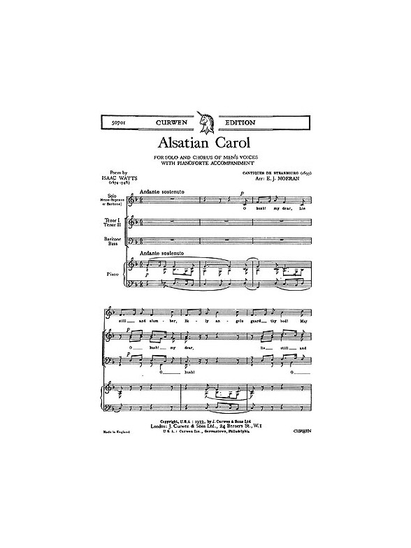 E. J. Moeran: Alsatian Carol