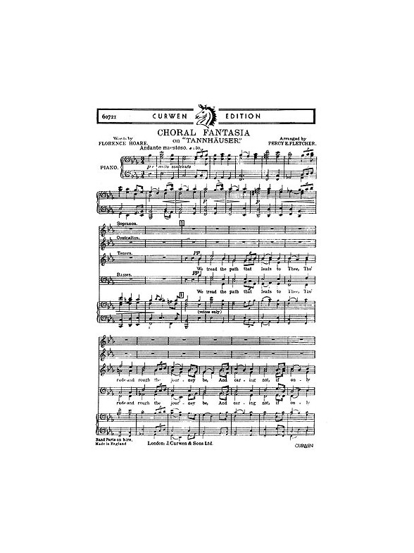 Fletcher Chal Fatsia Tannhser Satb