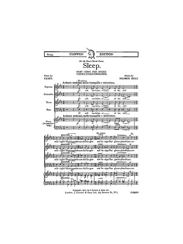 Maurice Besly: Sleep