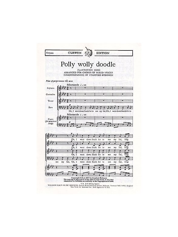 Polly Wolly Doodle (arr S. Robinson)