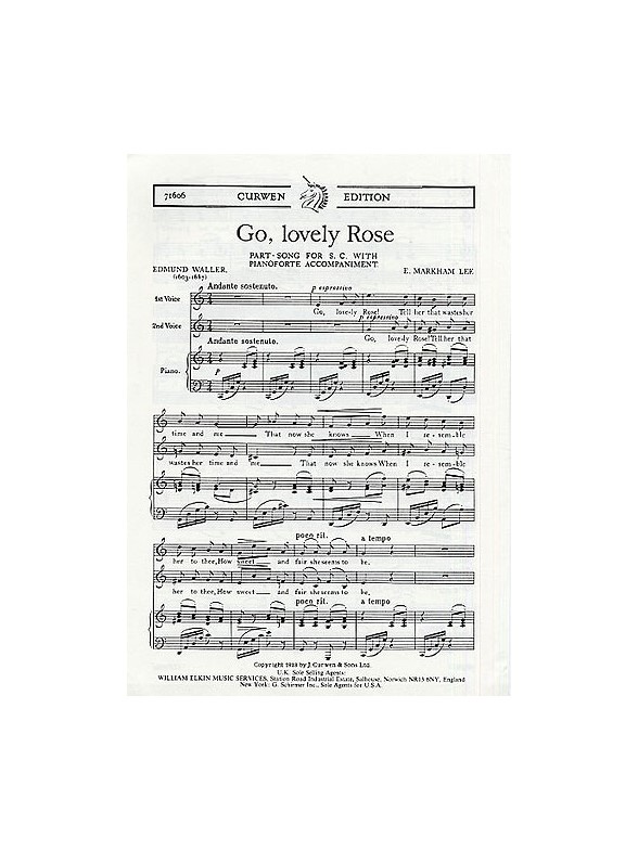 E.Markham Lee: Go, Lovely Rose