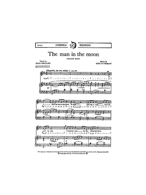 Eric Thiman: The Man In The Moon