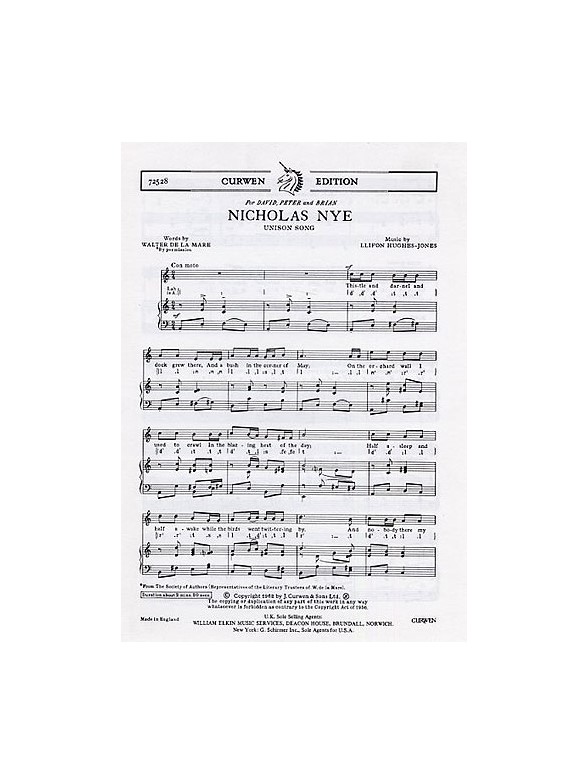 Hughes-jones: Nicholas Nye