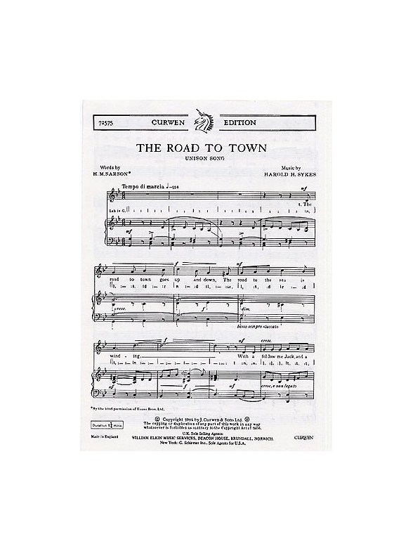 Harold H. Sykes: The Road To Town