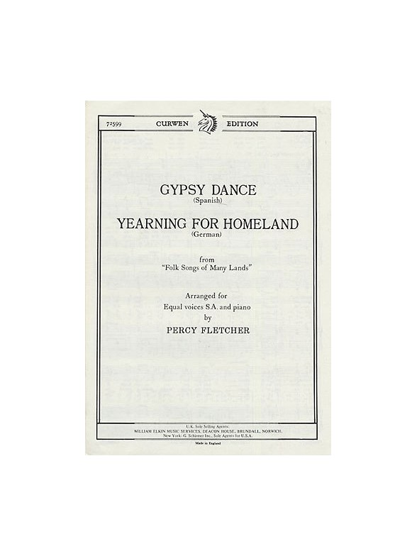 Gypsy Dance/Yearning For Homeland (SSA/Piano)