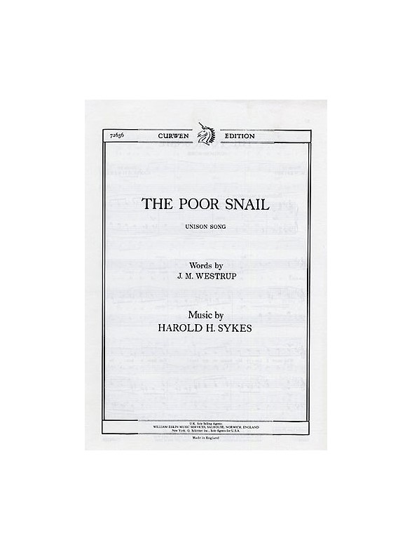 Harold H. Sykes: The Poor Snail