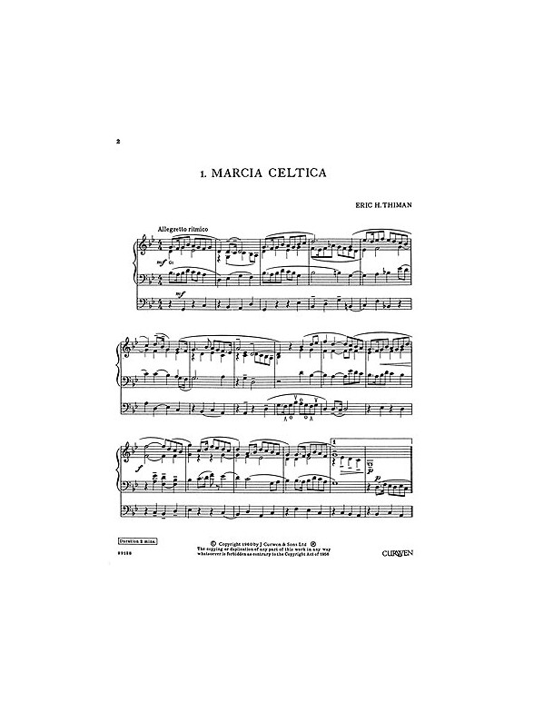 Eric Thiman: Six Pieces In Various Styles - Set 2