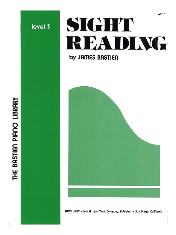 Bastien Piano Library: Sight Reading Level 3