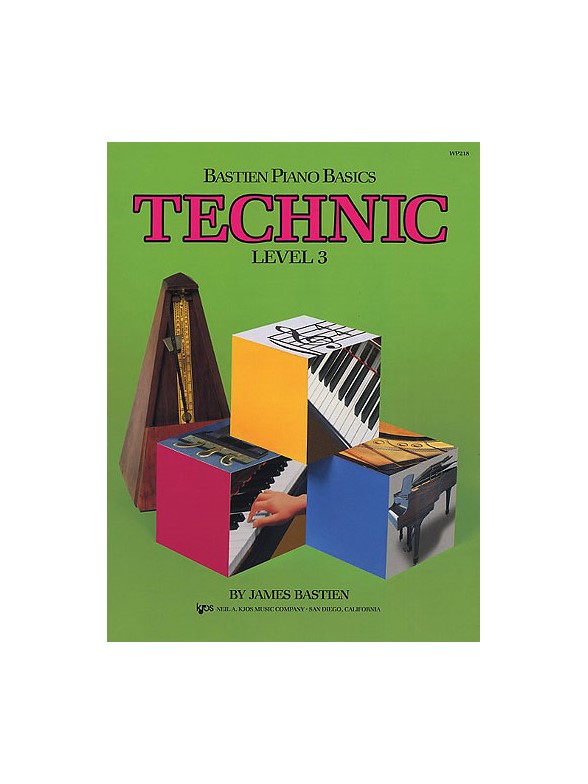 Bastien Piano Basics: Technic Level 3
