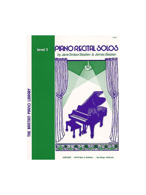 Bastien Piano Library: Piano Recital Solos - Level 3