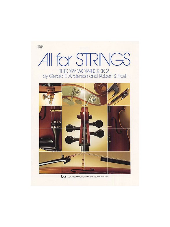All For Strings: Theory Workbook No. 2 for Violin