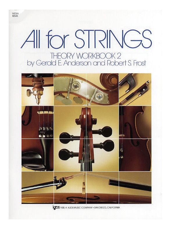 All For Strings Theory Workbook 2 - Viola