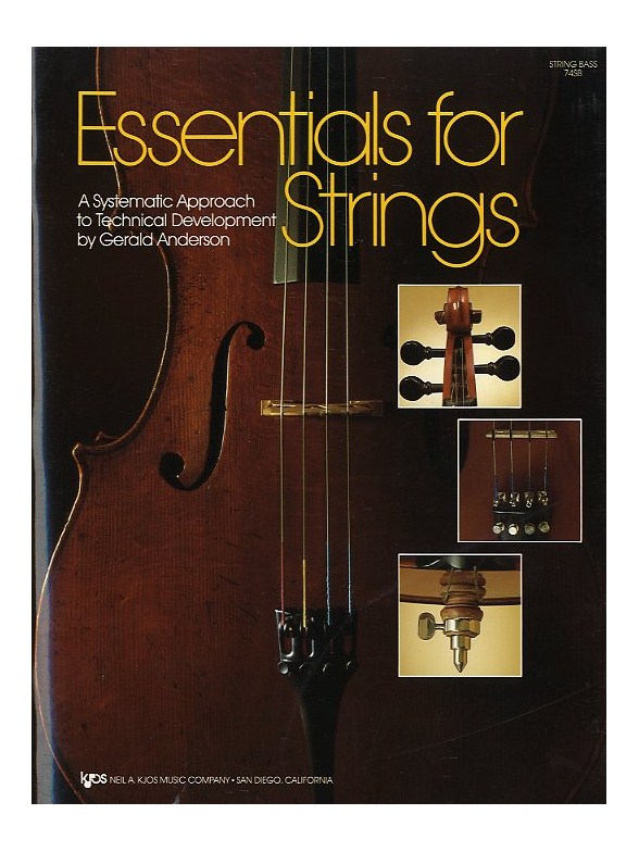 Essentials For Strings String Bass