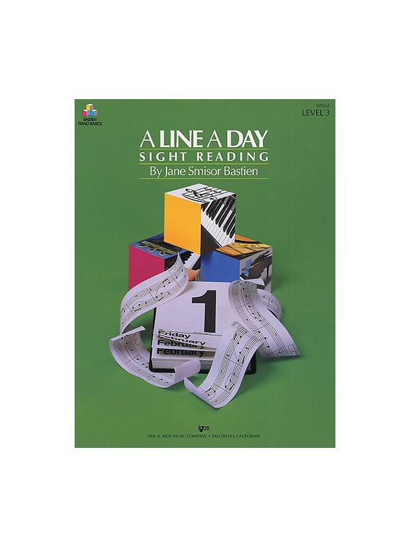 A Line A Day Sight Reading: Level 3