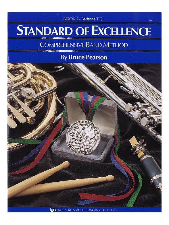 Standard Of Excellence: Comprehensive Band Method Book 2 (Baritone Treble Clef)