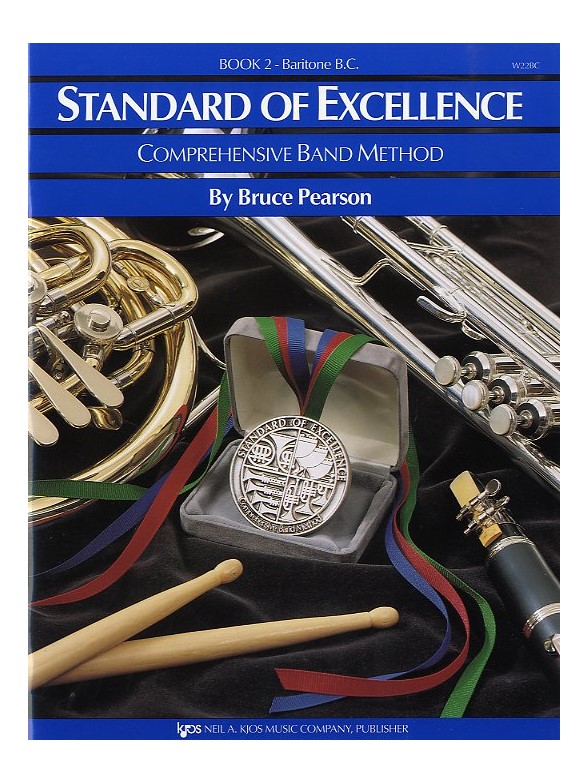 Standard Of Excellence Book 2 Baritone B.C.