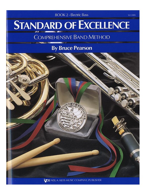 Standard Of Excellence Book 2 Electric Bass