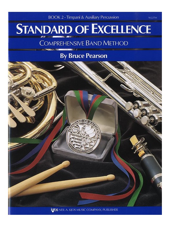 Standard Of Excellence Book 2 Timpani & Auxiliary