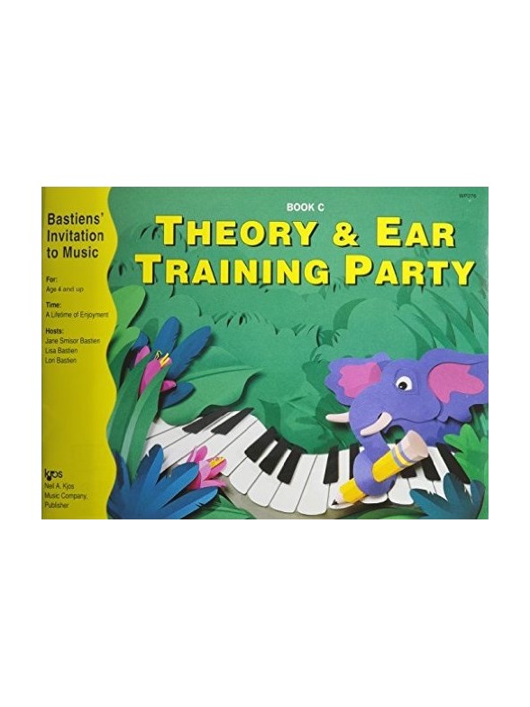 Bastiens' Invitation To Music: Theory And Ear Training Party Book C